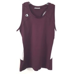 NWOT Champion Double Dry Racer Back Tank Top Men's M Burgundy